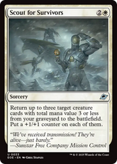 Procurar Sobreviventes / Scout for Survivors - Magic: The Gathering - MoxLand